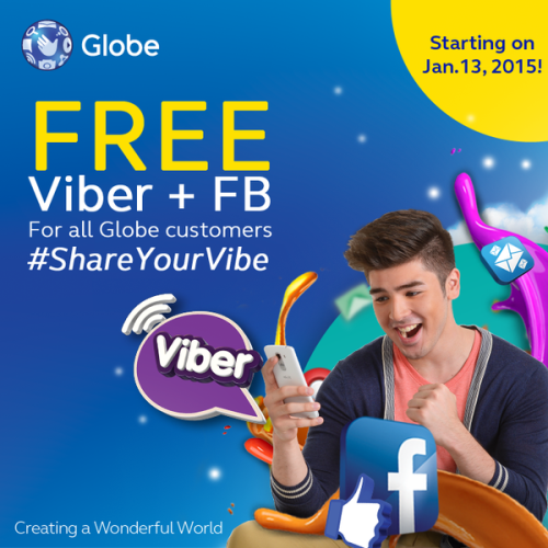 FreeFB and Viber Promo from Globe