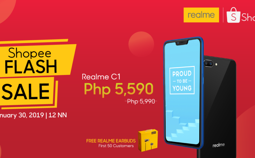 Realme Shopee Store Launches with a Realme C1 Flash Sale