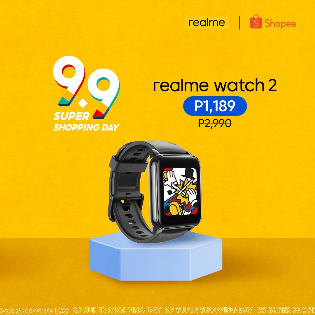realme 9.9 Deals: realme Watch 2