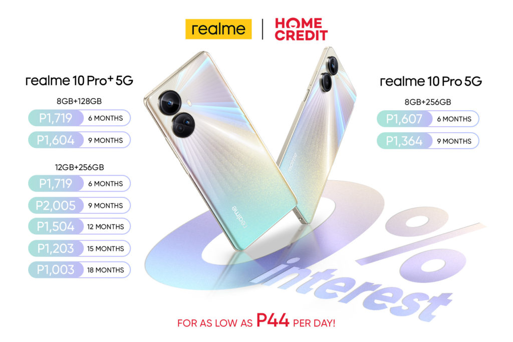 realme 10 Pro Series Prices Home Credit